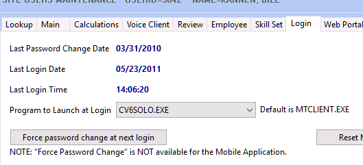 CVSolo_Login