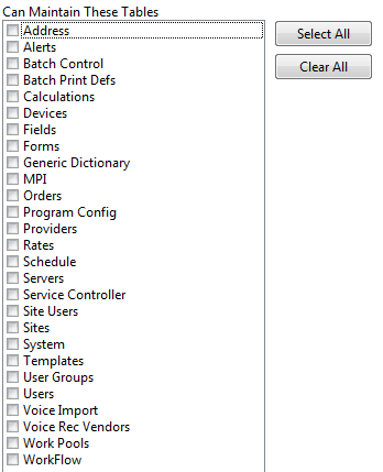 UG_Table_Access