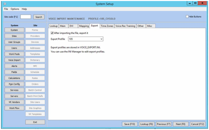 VEXP_SYS